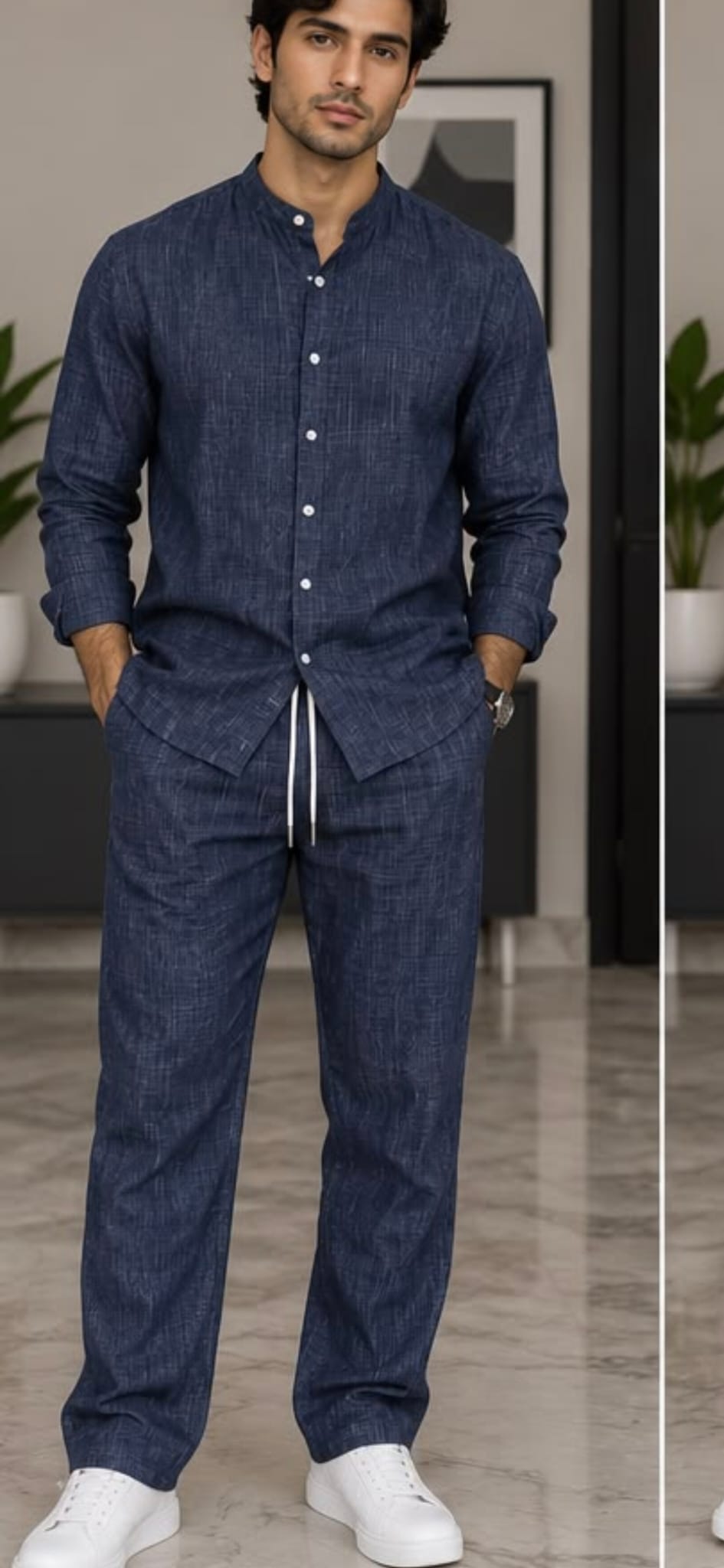 Men’s Textured Co-Ord Set
