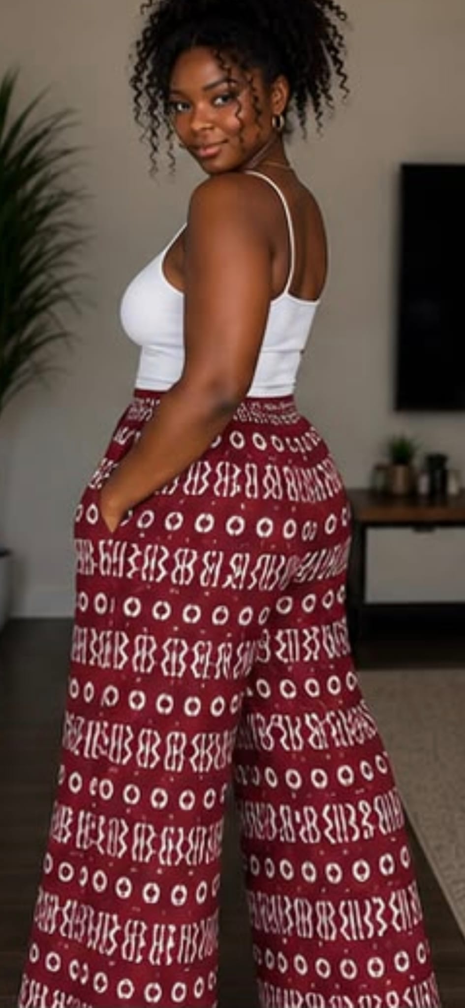 Wide-Leg Palazzo Pants