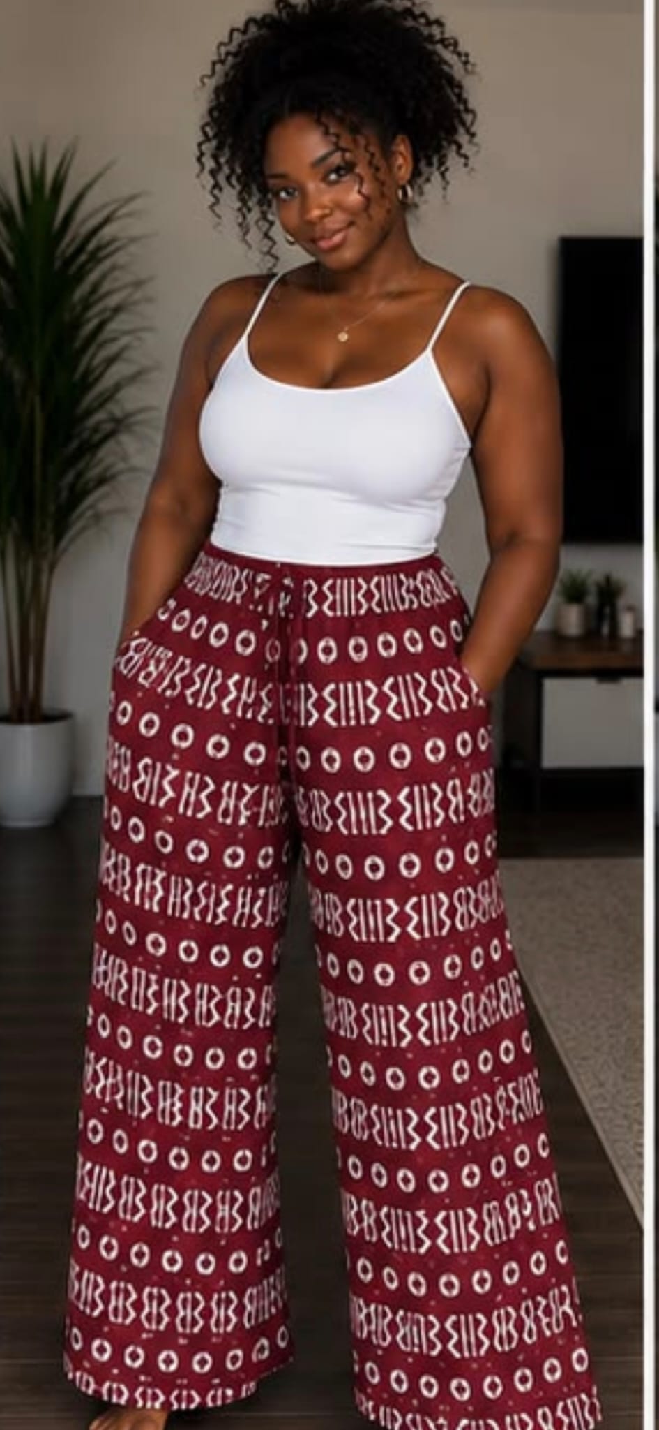 Wide-Leg Palazzo Pants