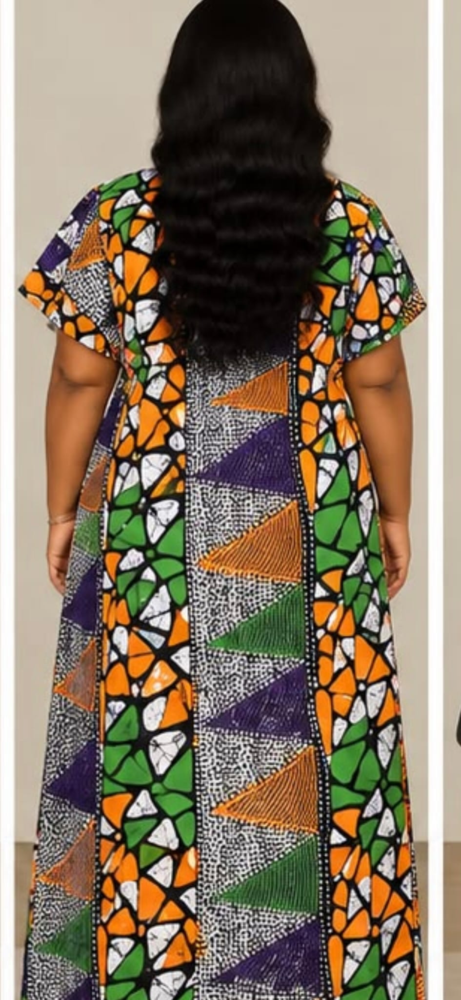Women’s Statement Print Maxi Dress